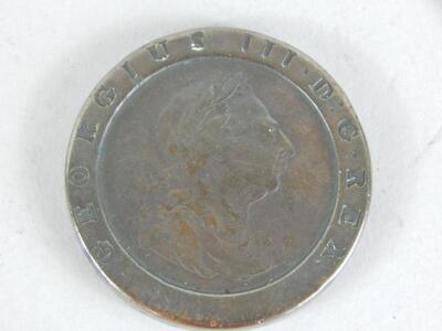 A George III 1797 cartwheel penny - 2