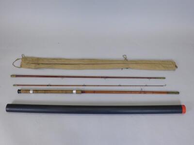 A three piece fibre glass fishing rod - 2