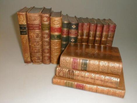 A quality of leather bound novels