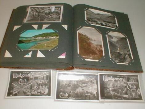 An album of postcards and some loose £20-30