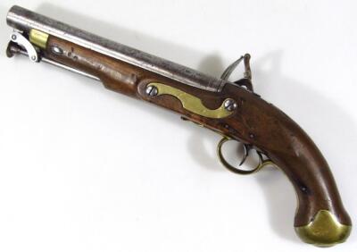 An antique flintlock pistol - 2