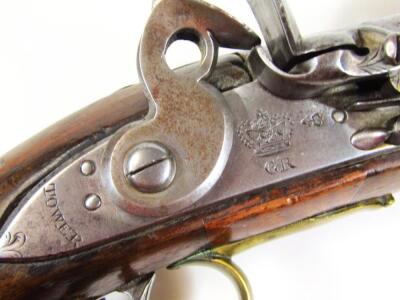 An antique flintlock pistol - 5