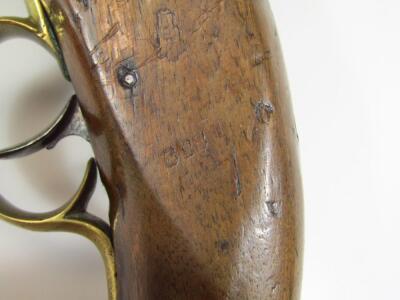 An antique flintlock pistol - 9