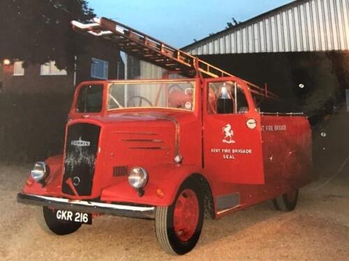 A 1941 Dennis 'Light-4' fire engine or tender