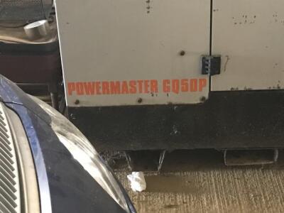 A Genpac Power Master GQ50P diesel generator. - 2