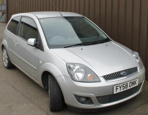 A Ford Fiesta Zetec TDCi three door hatchback