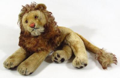 A mid-20thC Steiff Leo the lion