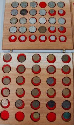 A table-top specimen coin cabinet - 3