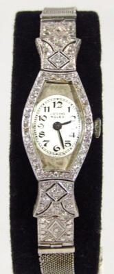 An early to mid 20thC ladies cocktail watch