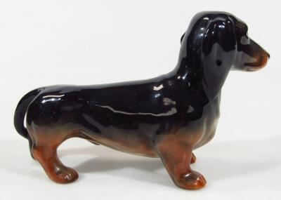 A Beswick large daschund figure - 2