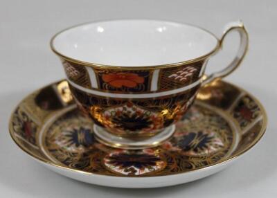 A Royal Crown Derby Imari part tea service - 4