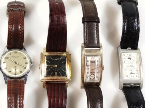 Various gentleman's wristwatches