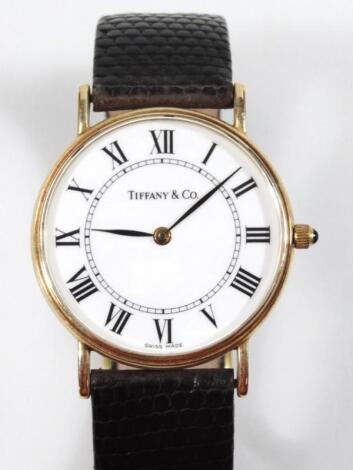 A gentleman's Tiffany & Co wristwatch