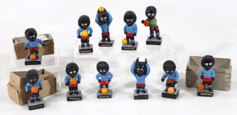 Various Robertsons Jam footballer figures