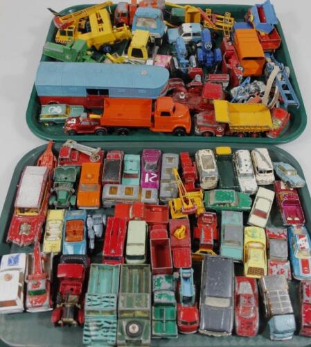 Various die-cast vehicles