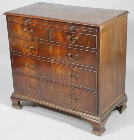 A George III mahogany chest