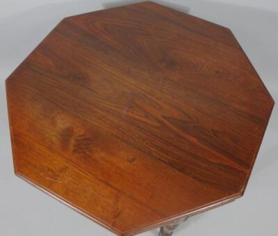 An Edwardian walnut stained occasional table - 2