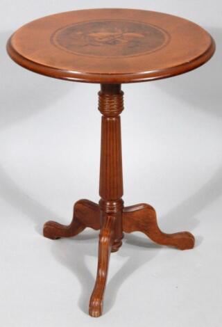 A modern Italian veneered style occasional table