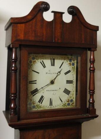 A 19thC mahogany longcase clock