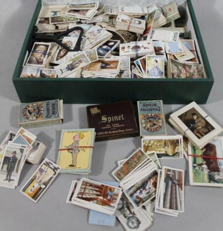 Various cigarette cards