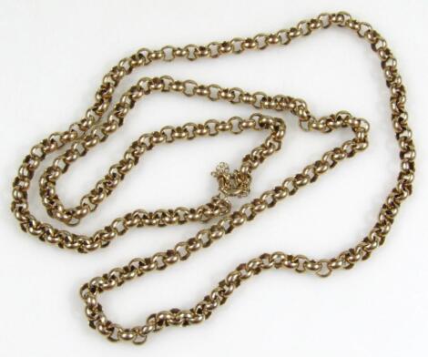 An early 20thC longuard chain