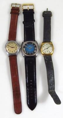 Three vintage wristwatches - 2