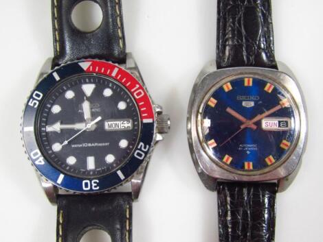 Two Seiko gent's watches