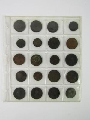 An album of coins and trade tokens - 7