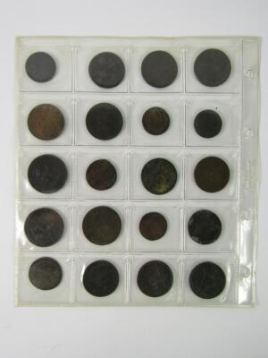 An album of coins and trade tokens - 8