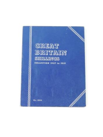 Great Britain shillings 1937 to 1951
