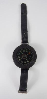 A WWII Luftwaffe arm band compass