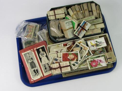 Cigarette cards in sets and part sets