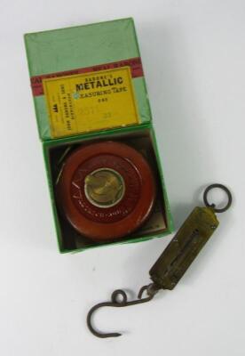 A John Rabone & Son's metallic measuring tape