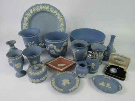 Wedgwood light blue Jasperwares