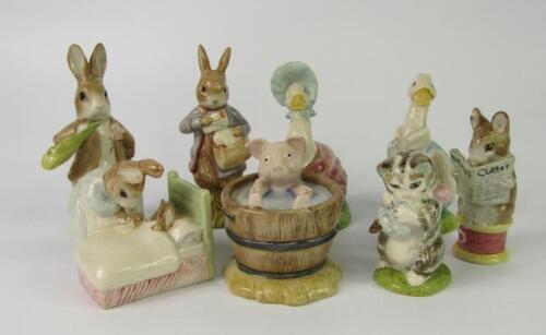 Beswick and Royal Albert Beatrix Potter figures