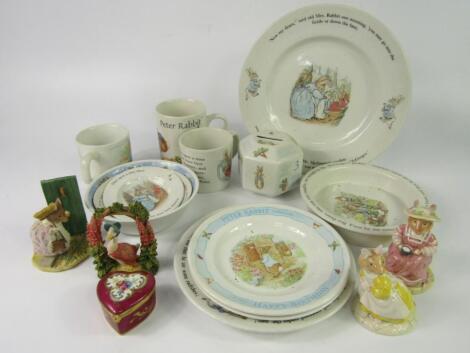 Wedgwood Beatrix Potter breakfast wares