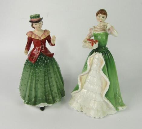 A Royal Doulton figure modelled as Holly HN3647