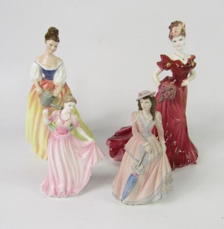 A Royal Doulton figure modelled as Alexandra HN3286