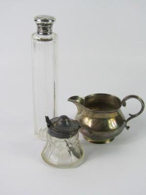 A Victorian silver cream jug