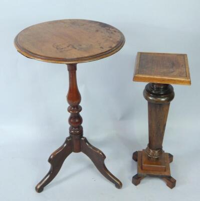 A Victorian mahogany occasional table