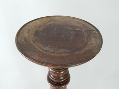 A Victorian mahogany jardiniere stand - 3