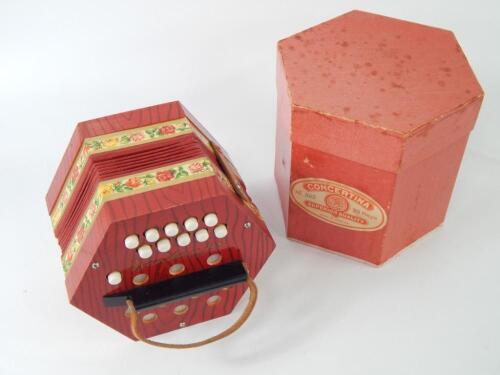 A German Bandmaster concertina