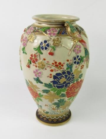 A Japanese early 20thC Satsuma vase