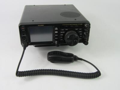 A Yaesu FT991 all mode transceiver.