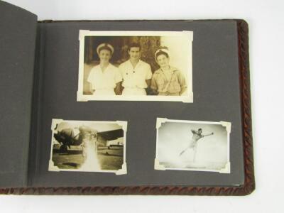 An album of WWII photographs and photo cards - 2