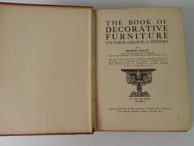 Edwin Foley; The Book of Decorative Furniture - 2