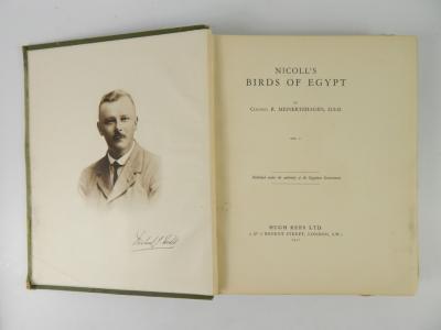 Nicoll (Michael) and Col. R. Meinertzhagen Birds of Egypt 2 vol. - 2