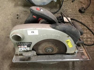 A Parkside circular saw.