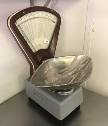 Vintage Avery fan scales