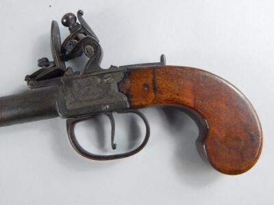 An early 19thC flintlock pistol - 2